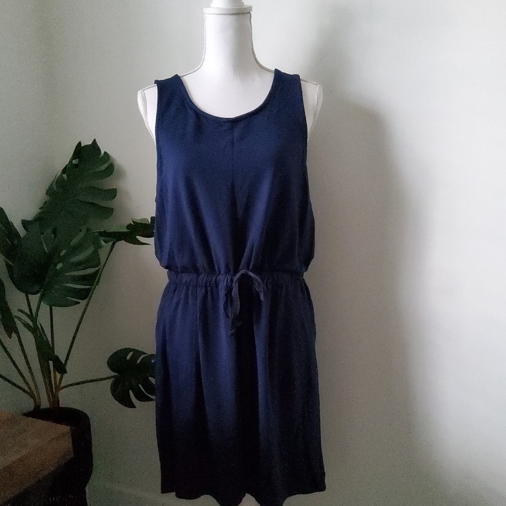 Lou & Grey Drawstring Dress